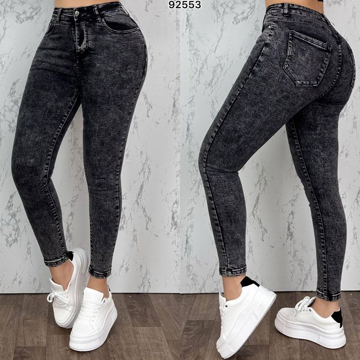 High Waist Tight Jeans