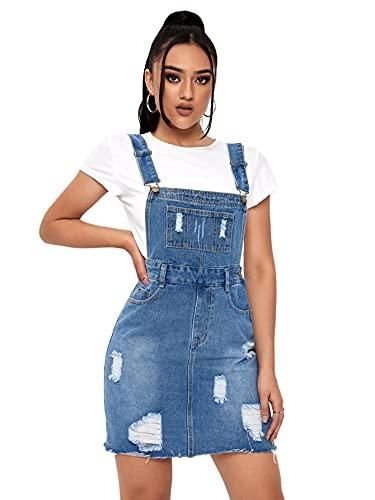 Denim Overall Dress