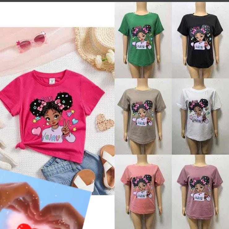 Round Neck Printed T-shirt