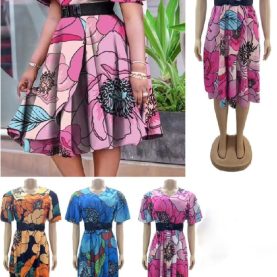 Colorful Plus Size Dress