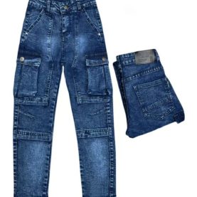 Kids Cargo Jeans