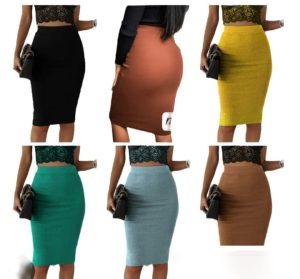 High Waist Bodycon Skirt