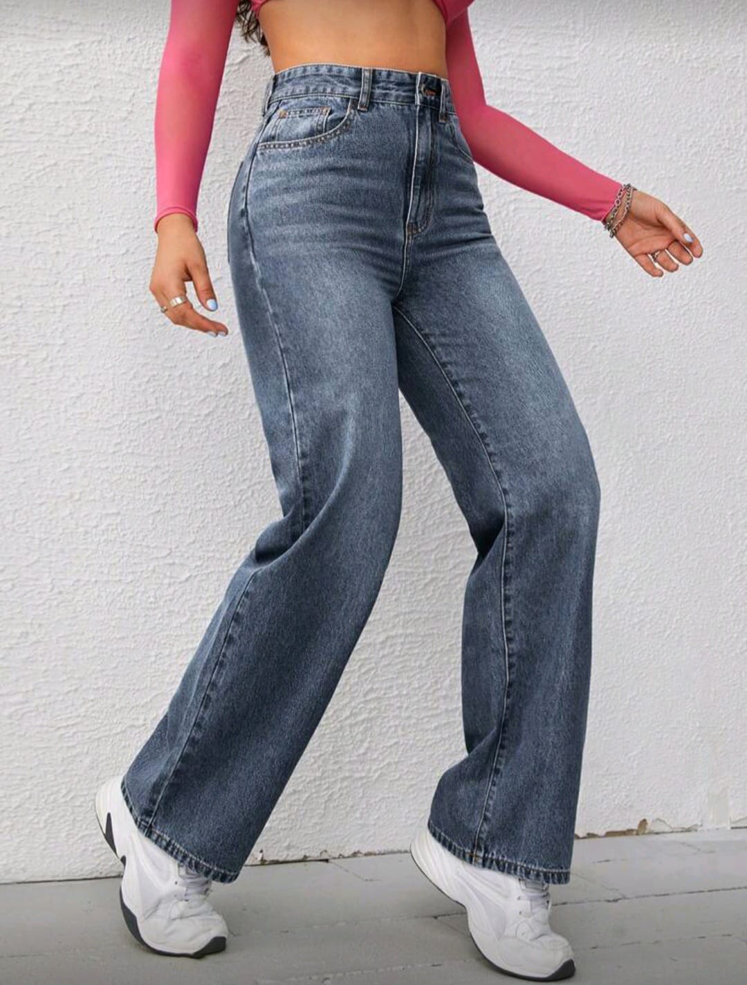 Wide Leg Jeans - Image 2