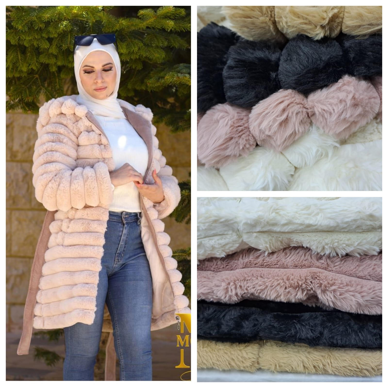 Women's Fox Fur Jacket - Image 2