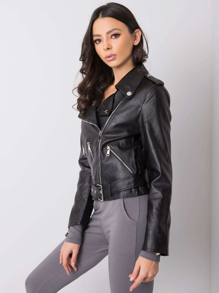 Leather Biker Jacket - Image 2