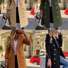 Women's Double Breasted Coat
