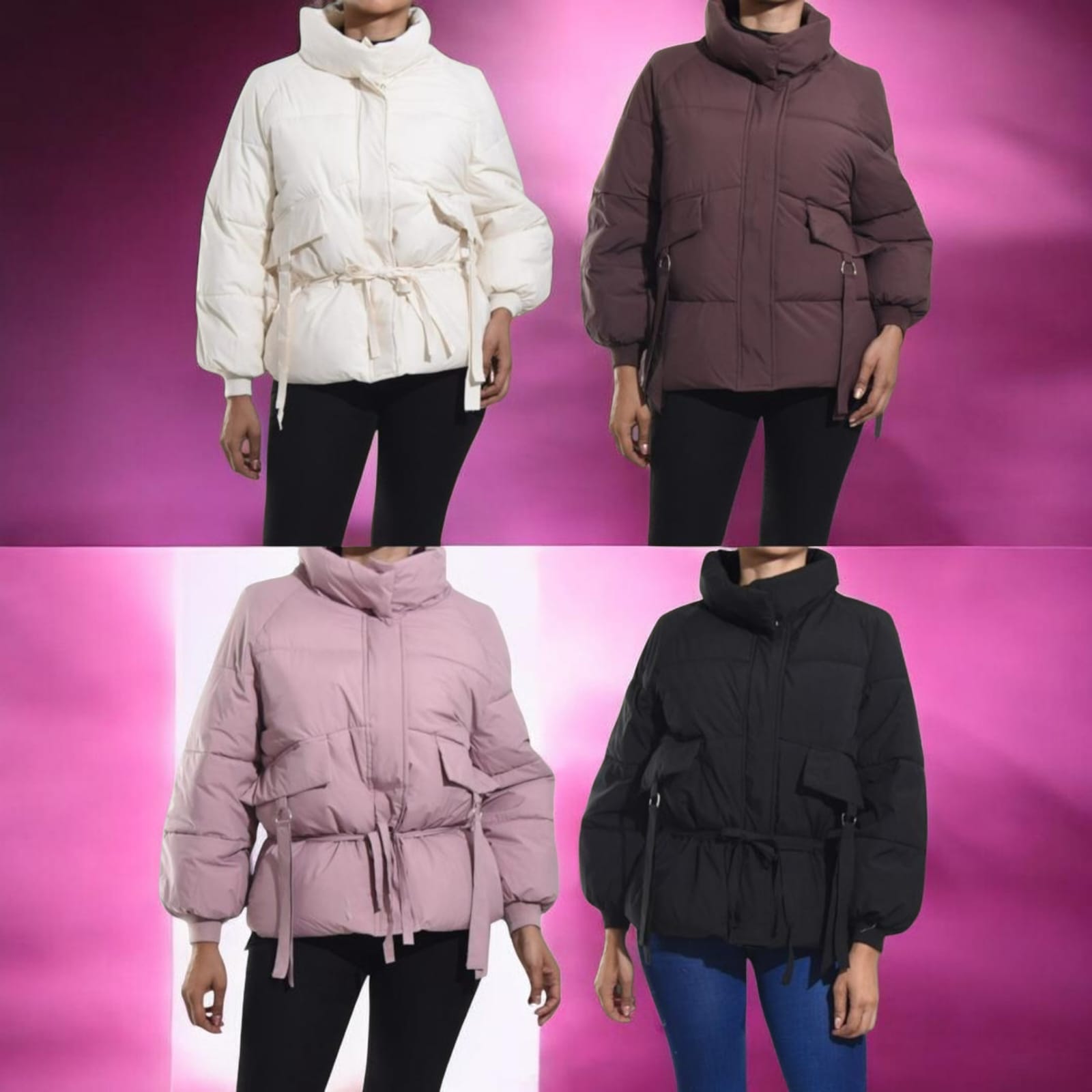 Women Stylish Puffer Jacket