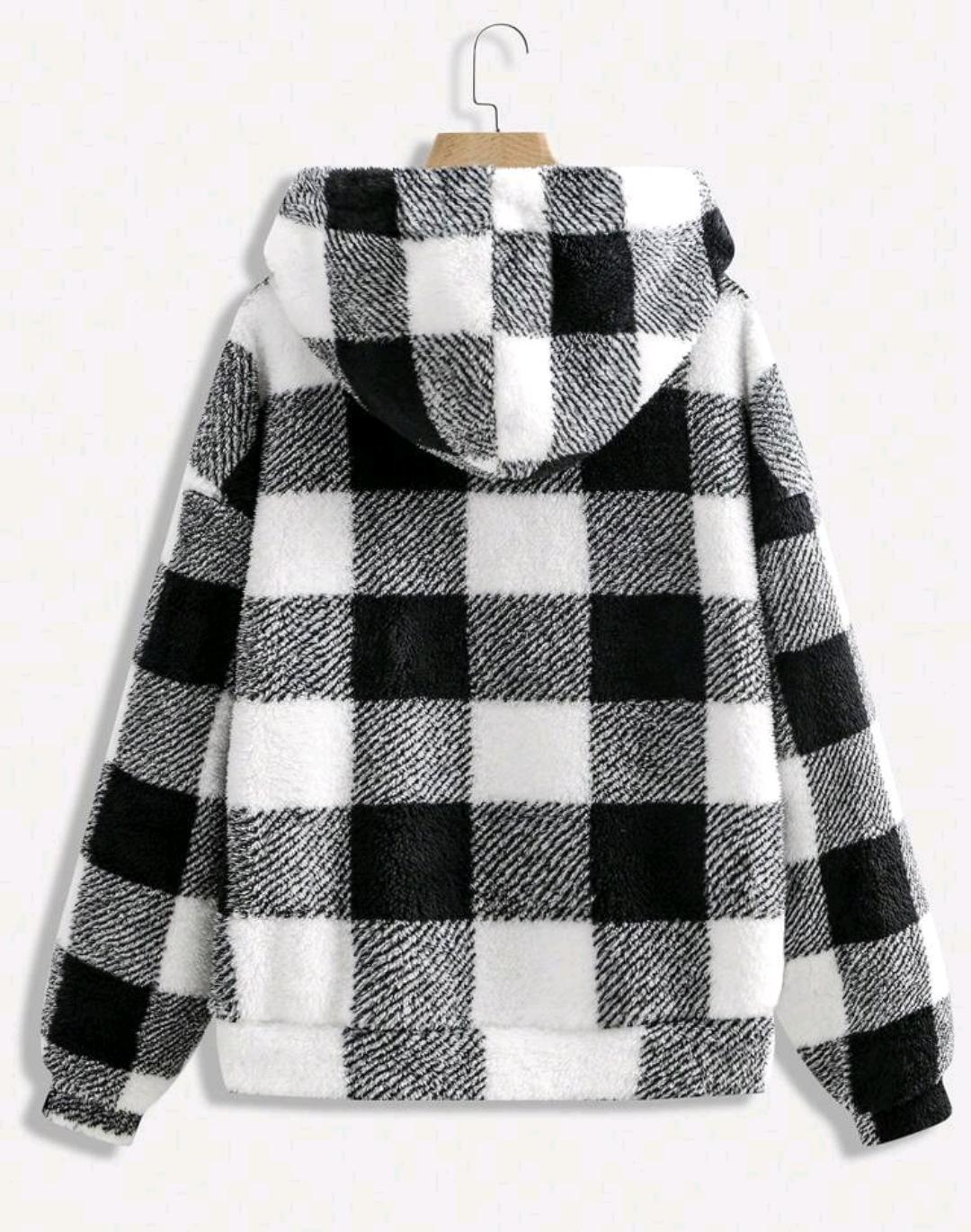 Fluffy Woman Jacket - Image 3