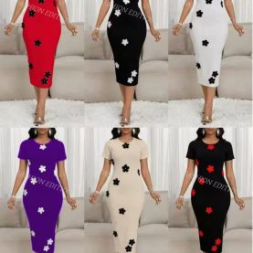 Floral Bodycon Dress