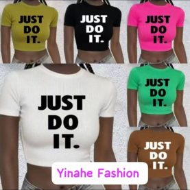 Graphic Printed Crop Top